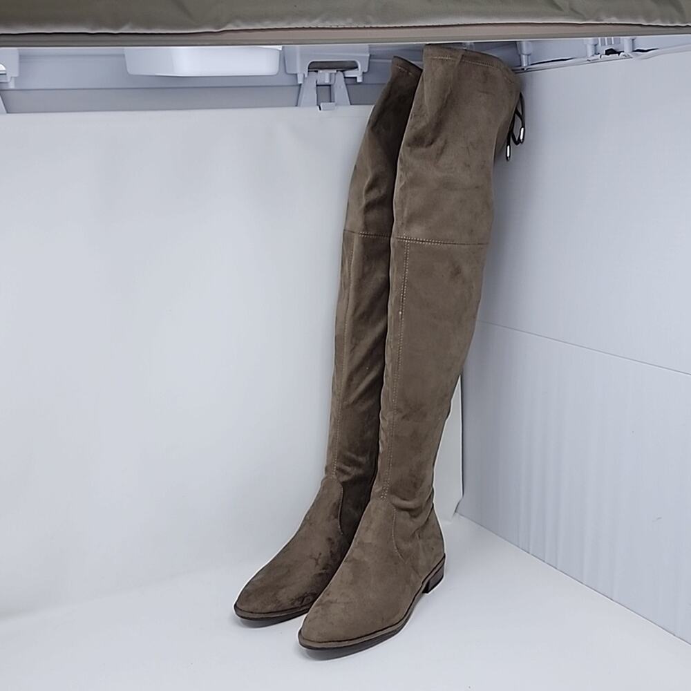 Marc Fisher Humor 2 Over The Knee Boots Taupe Color Size 7.5